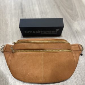 BUMBAG – COGNAC – GOLD