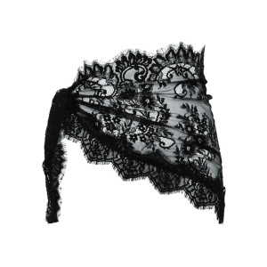 FLORA GO SCARF – BLACK