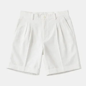 Belcien Linned Shorts Herre – Afslappede Sommershorts i Hør