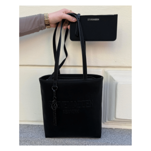 BILLIE TOTE BAG – BLACK/BLACK