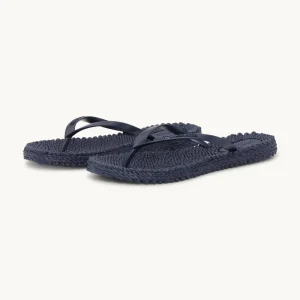 Flip Flops With Logo - Indigo